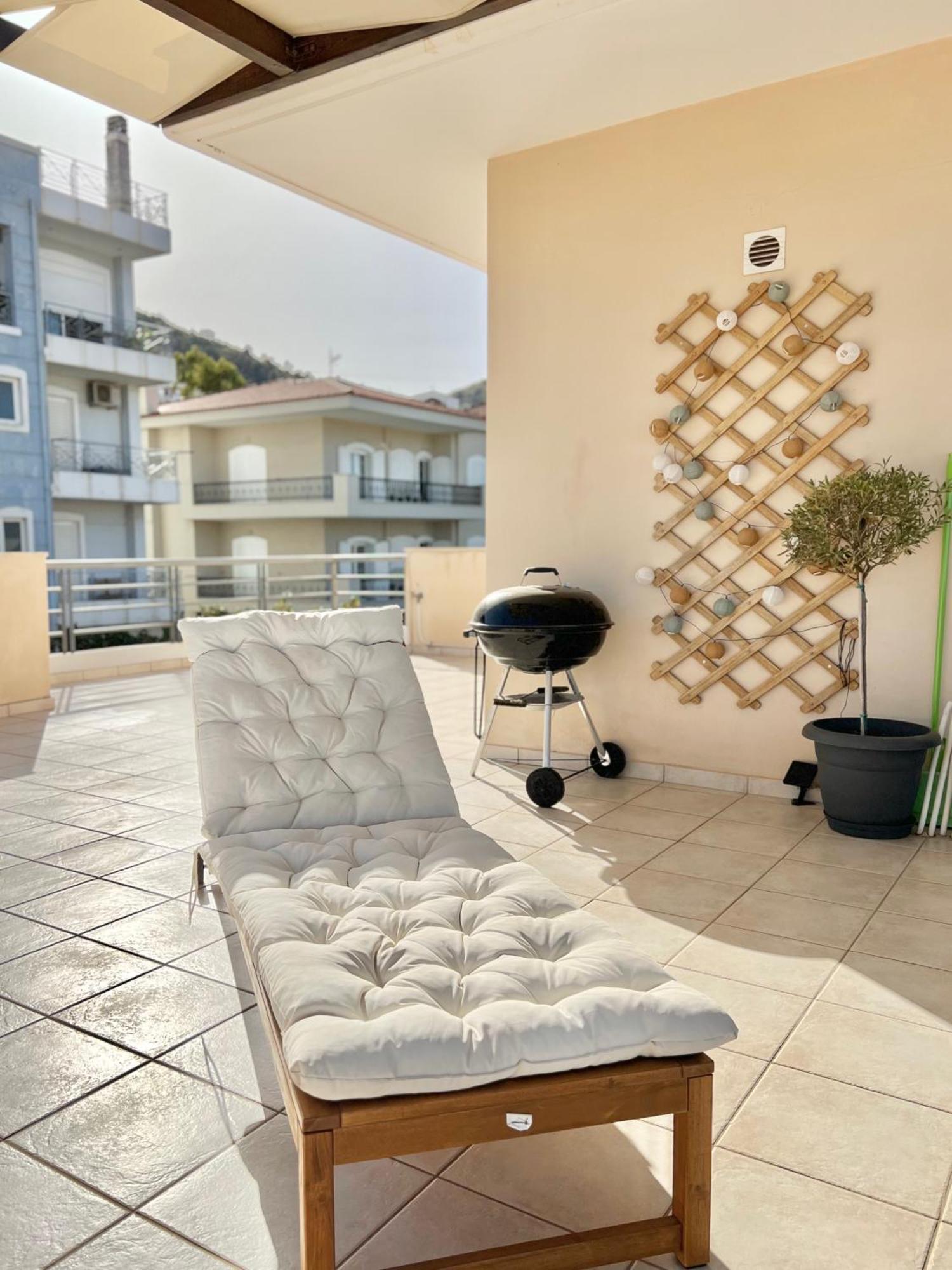 Sunrise Studio With Unhindered View To The Sea. Nea Makri Exterior photo
